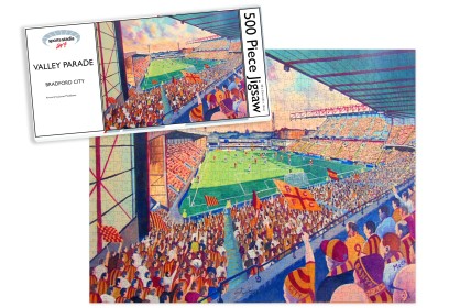 Valley Parade Stadium Fine Art Jigsaw Puzzle - Bradford City FC